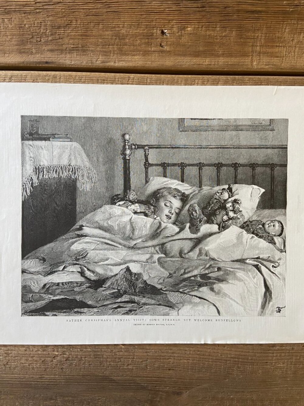 Robert Barnes, Woodcut Engraving, Antique Print